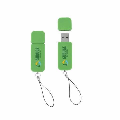 USB recycle grön
